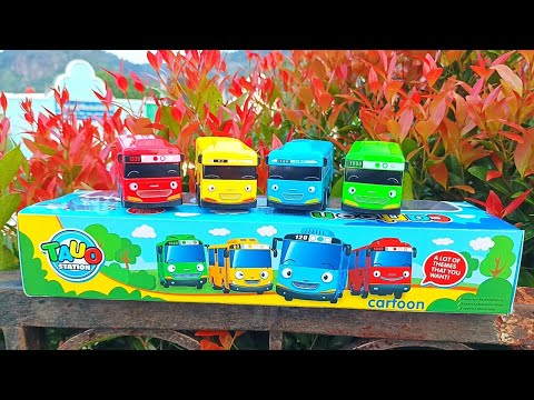 Unboxing Mainan Tayo the Little Bus | Bus Tayo | Tayo, Rogi, Gani, Lani