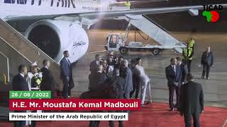 #TICAD8: Arrival of H.E. Mr. Moustafa Kemal Madbouli, Prime Minister of the Arab Republic of Egypt
