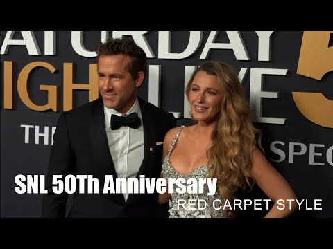 SATURDAY NIGHT LIVE 50th Anniversary | Red Carpet Style - 4K