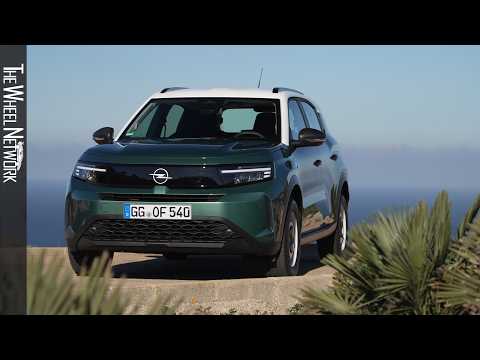 2025 Opel Frontera Hybrid | Khaki Green | Driving, Interior, Exterior