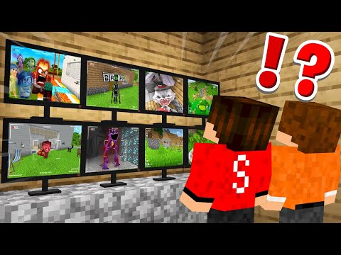 POROZSTAWIALIŚMY KAMERY WE WSZYSTKICH WIOSKACH VILLAGEROWSKICH I ZOBACZYLIŚMY TO... w Minecraft!