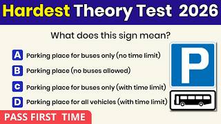 Theory Test 2026 UK | Hardest Test | Pass First Time