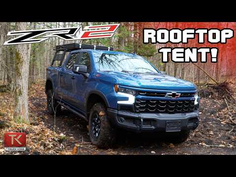 Tackling MUD in a Chevy Silverado Bison with a Roof Top Tent Up Top - Is This a Smart Upgrade?