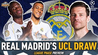 Real Madrid face Man City, Liverpool, Juventus in UCL League Phase | Reaction | CBS Sports Golazo