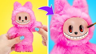 From Nothing to DIY Labubu! 😍🧸 Full Toy Build Tutorial!