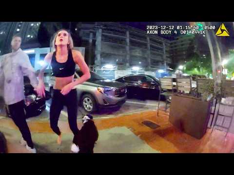 Wasted Florida Woman with Service Dog Attacks Security & Kicks Cop