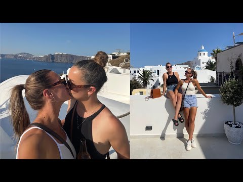 Lesbos in Lesbos (just kidding, Santorini)