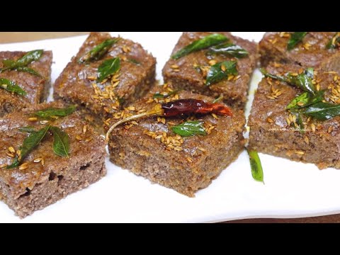 Without any vegetables make this no soak no rice High Calcium Iron Rich Breakfast Recipe | Ragi