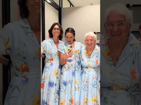 Heartwarming story about getting a new dress and intergenerational relationships 👗💗👩‍👧‍👧