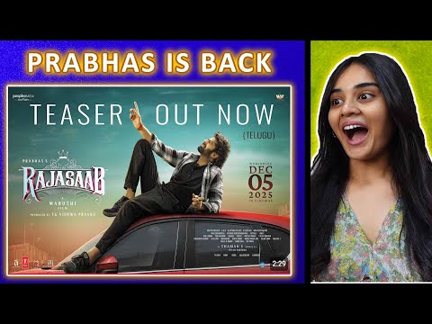 The Raja Saab Teaser REACTION | Prabhas | Maruthi | Thaman | Neha M.