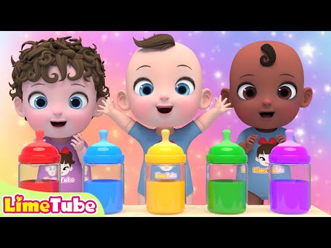 😅 Color Juice Supermarket Song | 인기 영어동요 | детские песни  Nursery Rhymes | Baby & Kids Songs