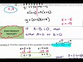 Factoring Quadratic Equations Concepts