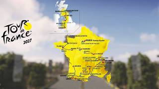 TOUR DE FRANCE 2027 - Découvrez le parcours en intégralité
