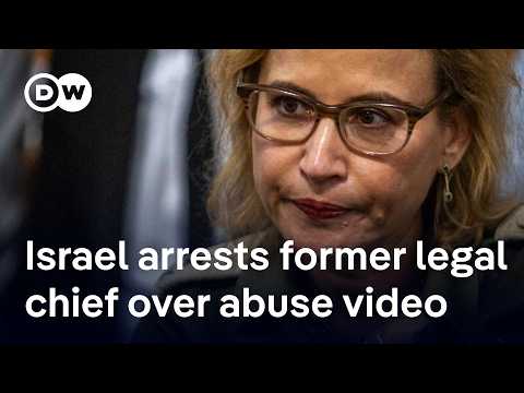 YouTube video thumbnail: Israel's Former Top Military Lawyer Arrested After Leaking Video of IDF Abuses