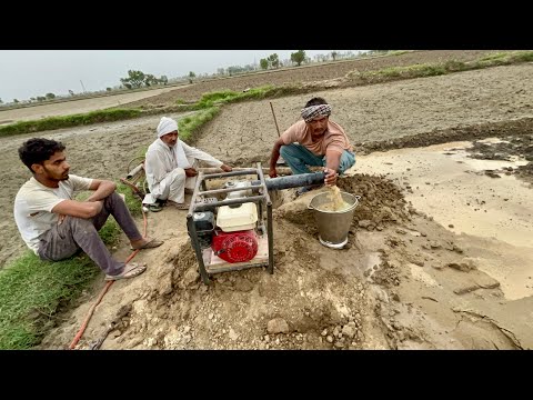 नया ट्यूबवेल लगाया बहुत महन्त लगी New tubewell #Kadian #sanjaykadian