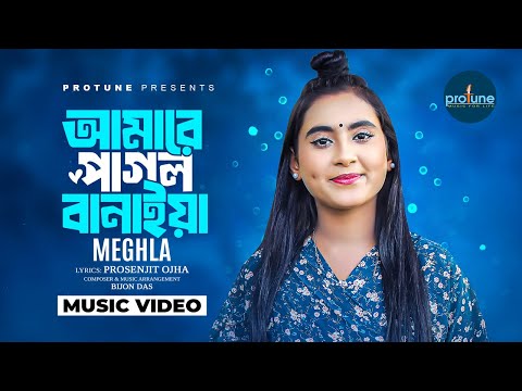 আমারে পাগল বানাইয়া | Amare Pagol Banaiya | Meghla | Prosenjit Ojha | Bangla New Song 2024