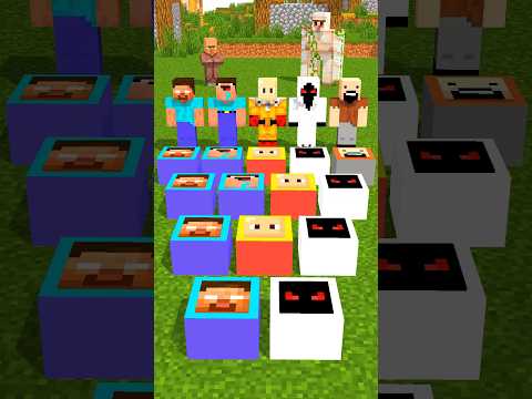 Choose Right Box Challenge With Herobrine