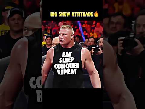 BIG SHOW ATTITUDE😈#shorts