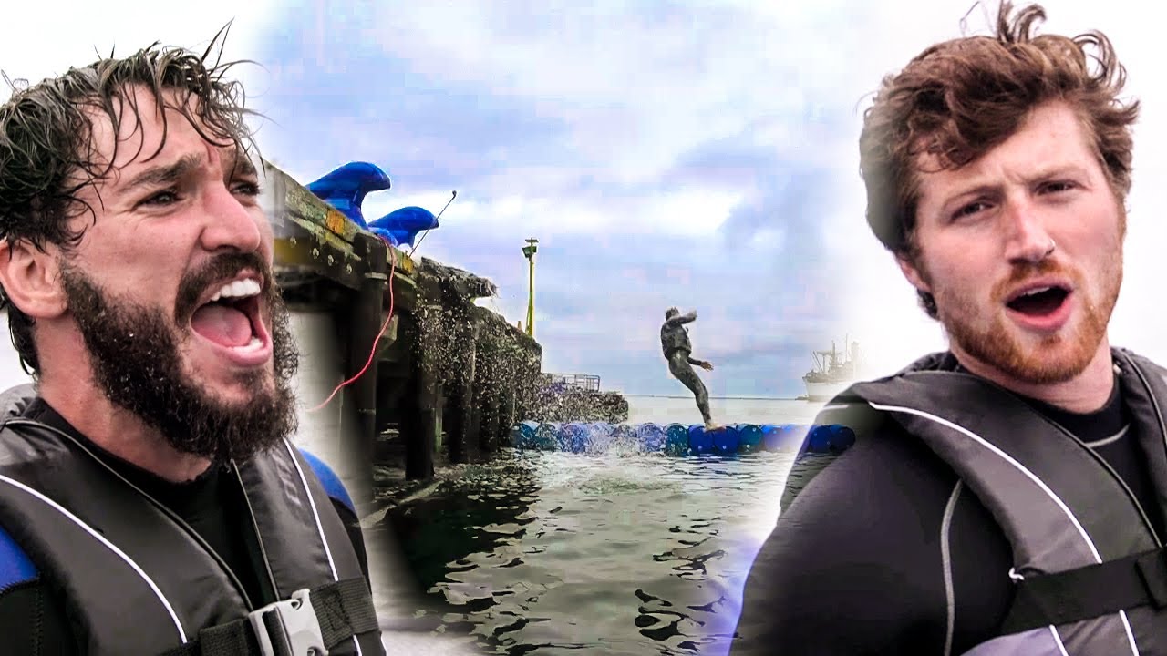 Lost Sport of BARREL JUMPING w/ Scotty Sire (Broken Leg) FOXTOSSING TV Show
