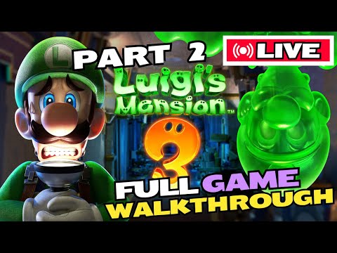 Luigi's Mansion 3 | LIVE | Jocul Complet PARTEA 2 #luigismansion3