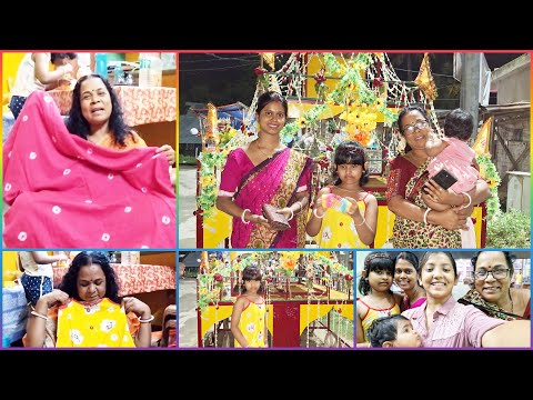 দিদি আমাদের জন্য কত কিছু পাঠিয়ে দিলো।রাতে সবাই মিলে মেলায় গেলাম।#family_vlog