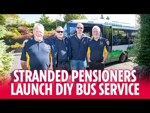 Stranded Scottish pensioners launch DIY bus service after official journeys axed