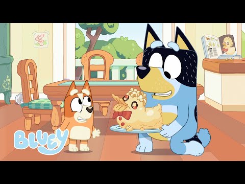 C'est l'heure du gâteau au canard ! 🐤 🍰 | Gâteau au canard | Bluey Français Chaîne Officielle