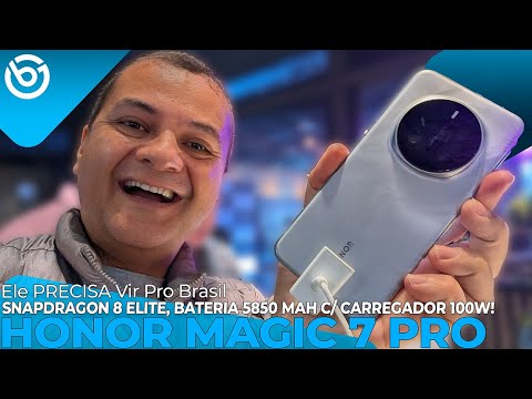 Honor Magic 7 Pro | O SMARTPHONE TOP da Honor é SIMPLESMENTE INCRÍVEL!