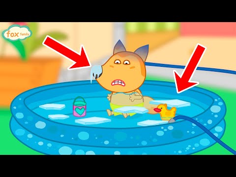 Baby Chris Learn the Rules of Conduct in Swimming Pool. Good Habits for Kids Compilation 2025