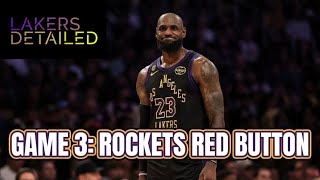 Lakers/Rockets Game 3: Red Button Rockets