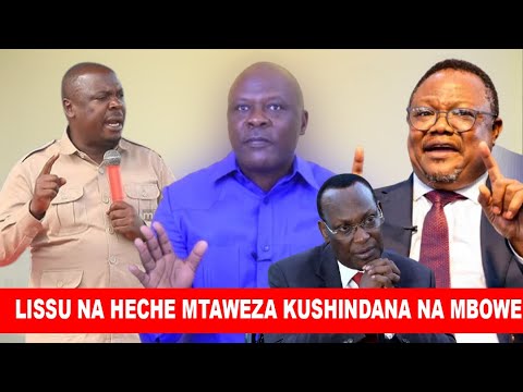 🔴 MUSIBA | LISSU NA HECHE MTAWEZA KUSHINDANA NA MBOWE MSIMCHUKULIE POA  SIO MTU WA KAWAIDA