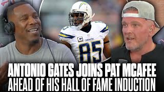 Chargers TE Antonio Gates Joins The Pat McAfee Show Ahead Of His Pro Football Hall Of Fame Induction