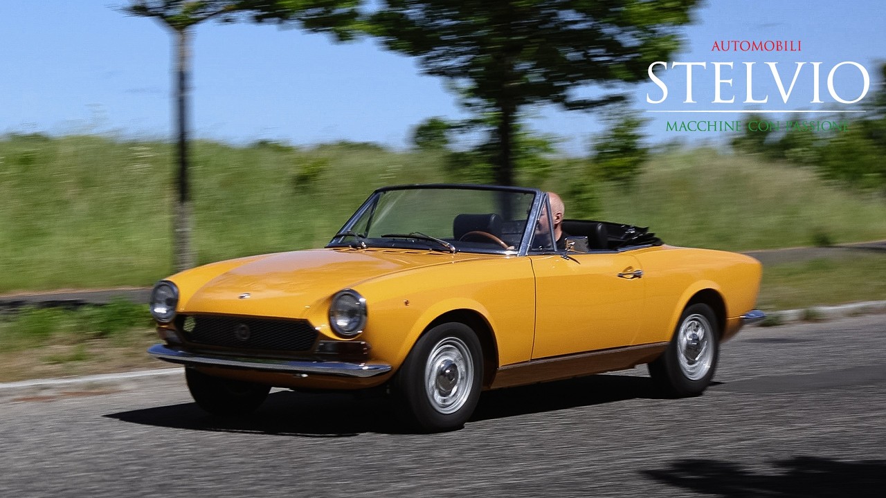 Vista previa del video del FIAT 124 Spider AS (1967)