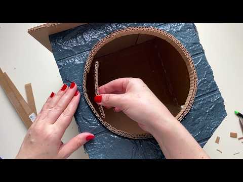 How to Make a Cardboard House for Your Kitten – Easy DIY Project!