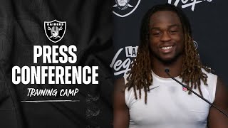 Ashton Jeanty, Cam Miller and Aidan O'Connell Presser - 8.19.25
