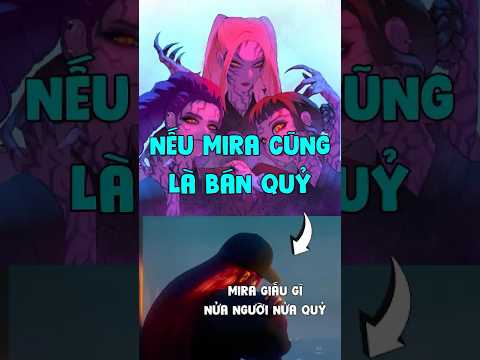 NẾU MiRA Cũng là Bán QUỶ | Demon Hunter #anime #sajaboys #kpopdemonhunters #huntrix