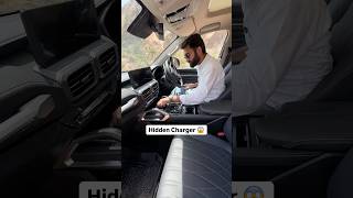 Ye kaha chupp gaya 😱 - MG Majestor charging ports
