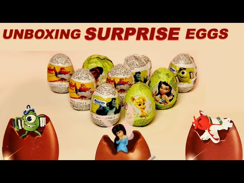 UNBOXING New Surprise Eggs for Kids