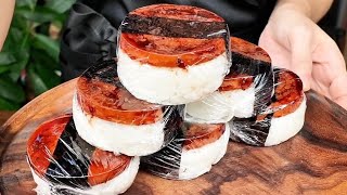 Mini Maling Musubi business for student#musubi#malingluncheonmeat #studentbusiness 