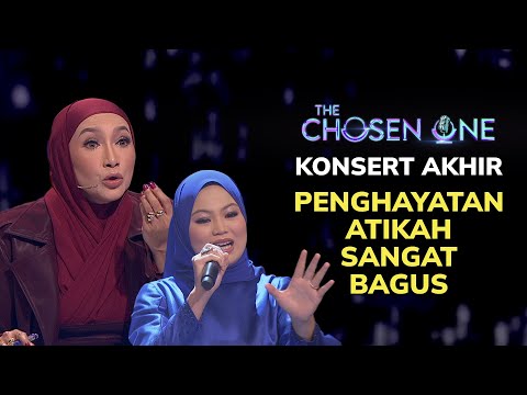 Ziana Zain puji suara Atikah memang power! | The Chosen One Musim Ke-2 | Konsert Akhir