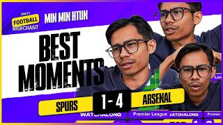TOTTENHAM 1- 4 ARSENAL I Fan Best Moments