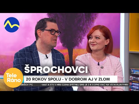 Manželia Šprochovci sú spolu už 20 rokov | Teleráno