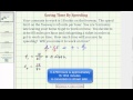 Time Calculations and Speed Analysis
