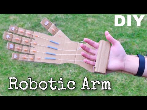 How to Make a Robotic Arm 🦾⚙️🔥 at Home out of Cardboard - Amazing things You can Make at Home