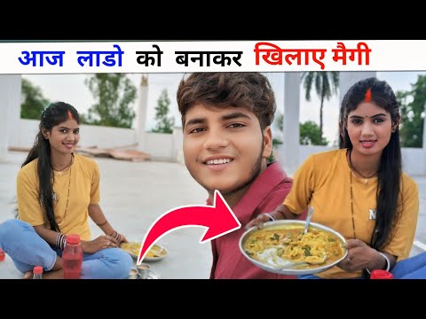 आज लाडो को बनाकर खिलाए मैगी 😊 || smartman anuj ||
