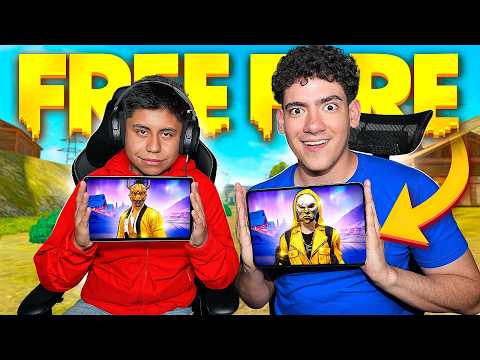 JUGUE FREE FIRE CON UN SUSCRIPTOR QUE VINO A MI CASA !! - TheDonato