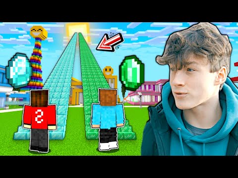 CO ZNAJDUJE SIĘ na GÓRZE DIAMENTOWYCH 💎 i SZMARAGDOWYCH 💲  SCHODÓW w Minecraft? | Sebek