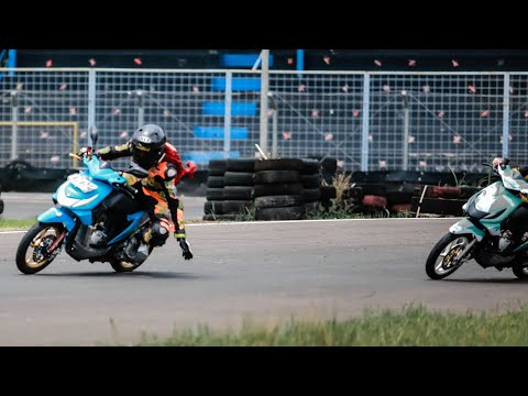 full RACE  EMAK vs LUCKY  #balap