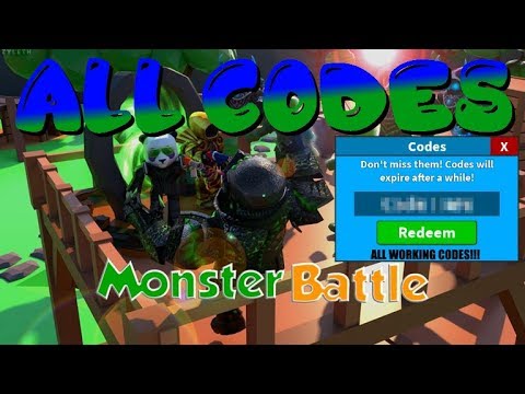 Codes For Monster Battle Roblox 07 2021 - roblox monster simulator codes wiki