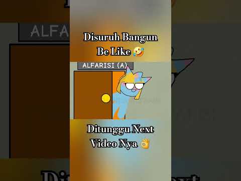 Disuruh Bangun #stickman #animation #funny #comedy #edit #fyp #animasi #flipaclip #shortvideo